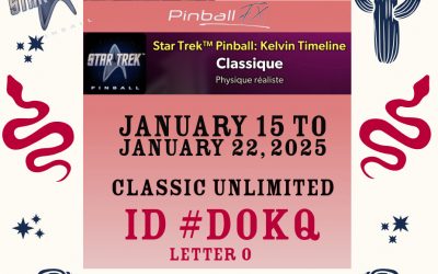 January 15, 2025 Star Trek Pinball : Kelvin Timeline
