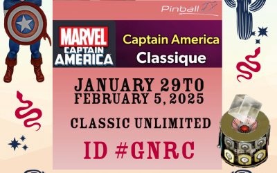 January 29, 2025 Captain America Pinball