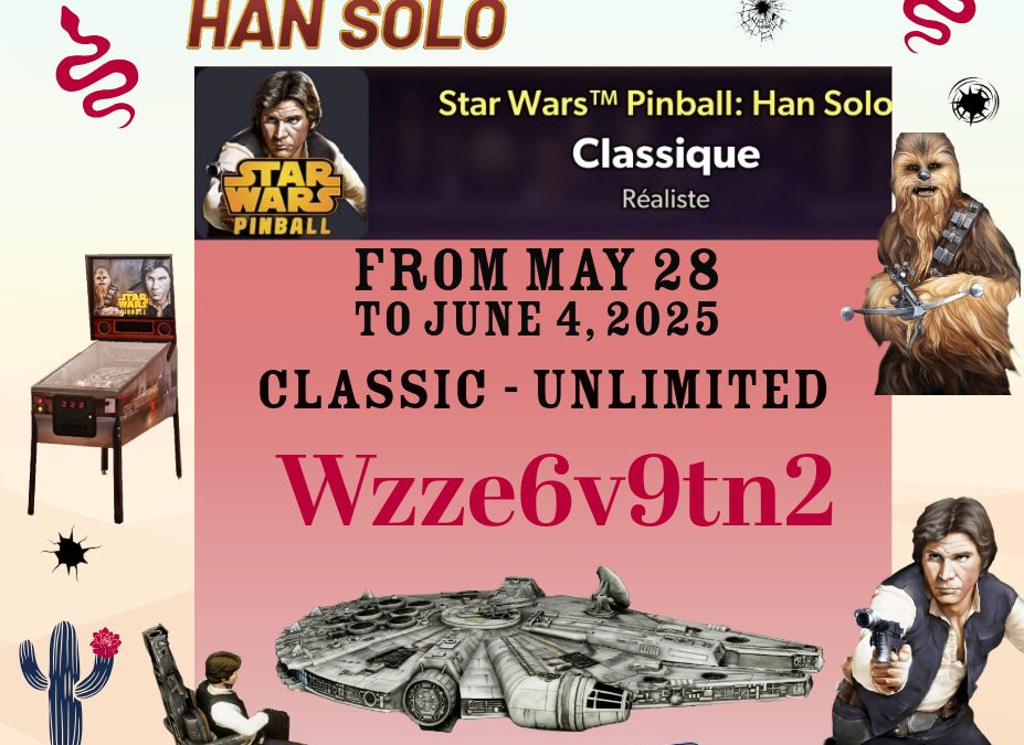 May 28, 2025 Star Wars Pinball : Han Solo
