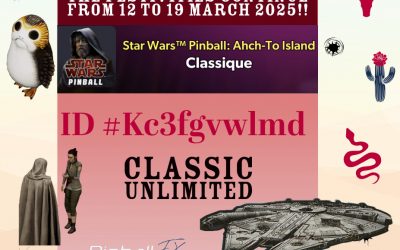 March 12, 2025 Star Wars Pinball : Ahch-To Island