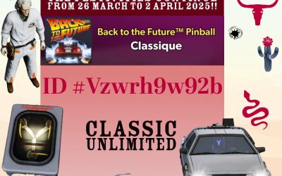 March 26, 2025 Back to the Future Pinball