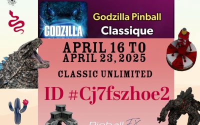 April 16, 2025 Godzilla Pinball