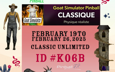 February 19, 2025 Goat Simulator Pinball