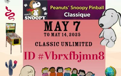 May 7, 2025 Peanuts’ Snoopy Pinball