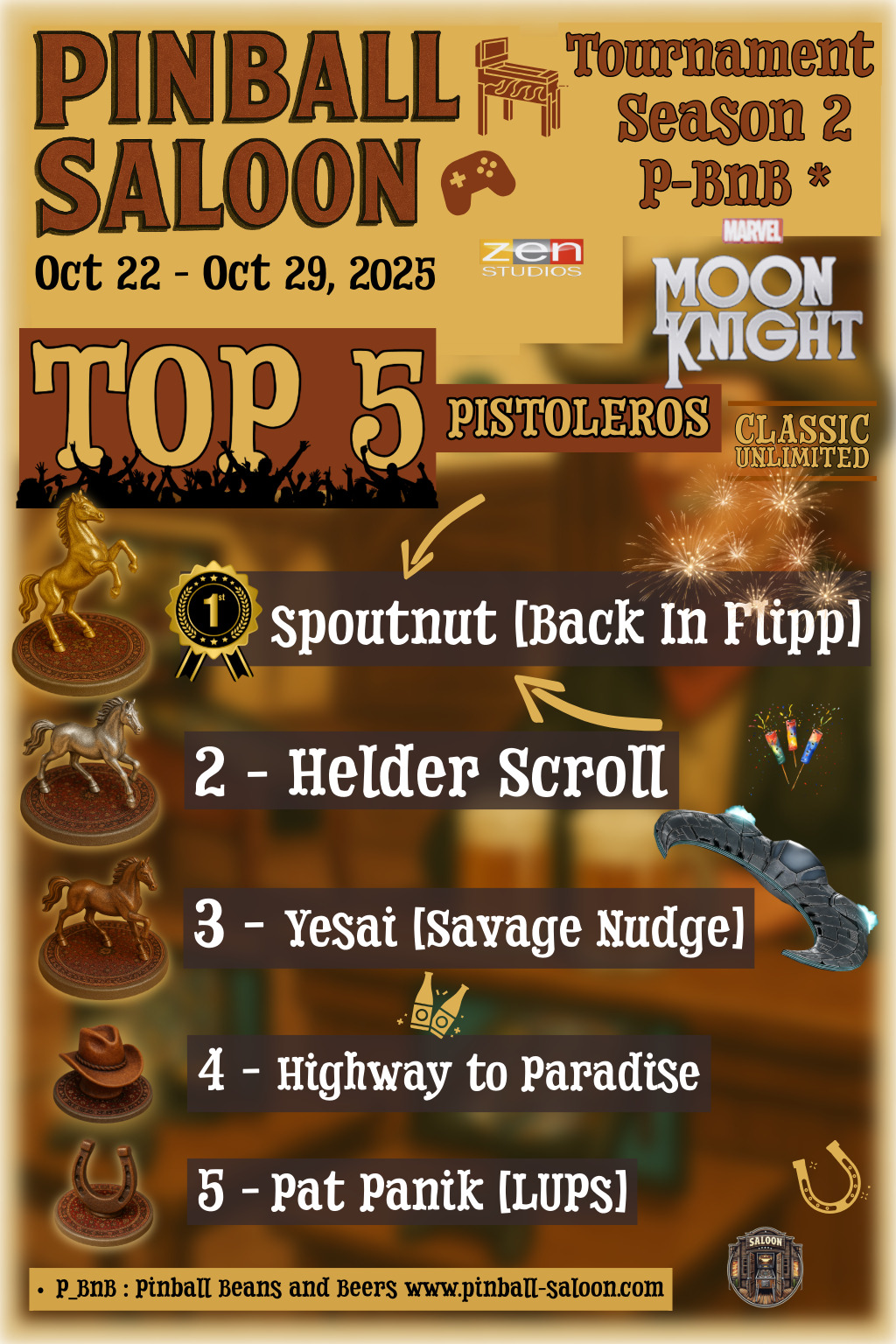 Top5 Moon Knight p-BnB TOP5