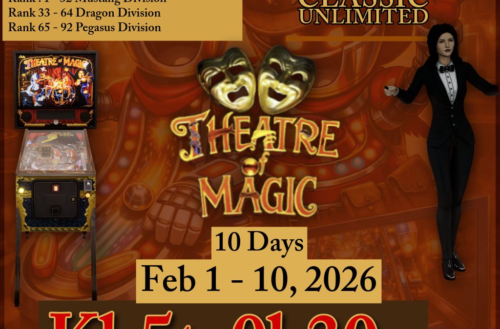 Feb 1 – 10, 2026 Theatre of Magic