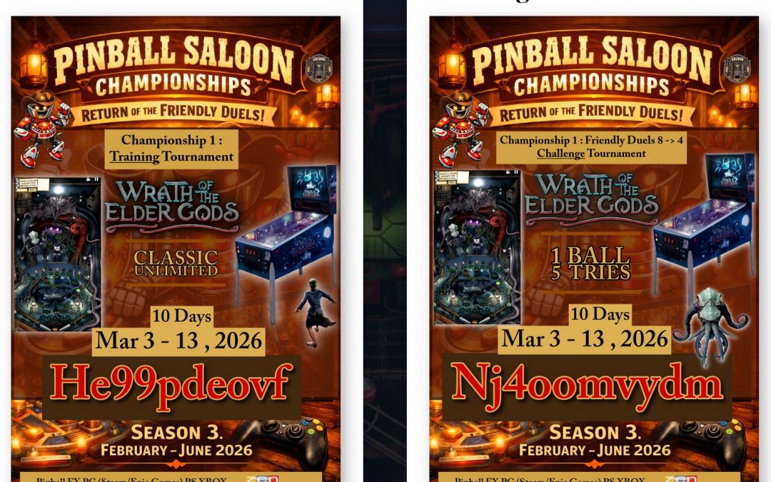 Mar 3 – 13, 2026 Wrath of the Elder Gods