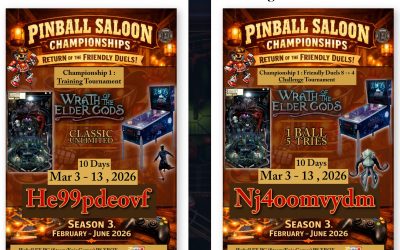 Mar 3 – 13, 2026 Wrath of the Elder Gods