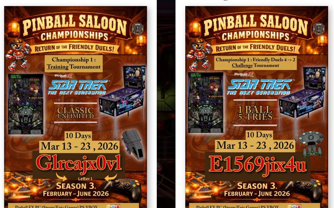 Mar 13 – 23, 2026 Star Trek : The next Generation