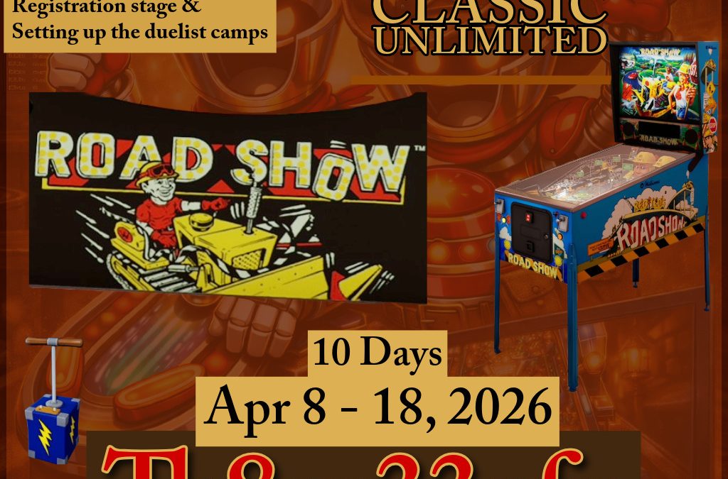 Apr 8 – 18, 2026 Road Show