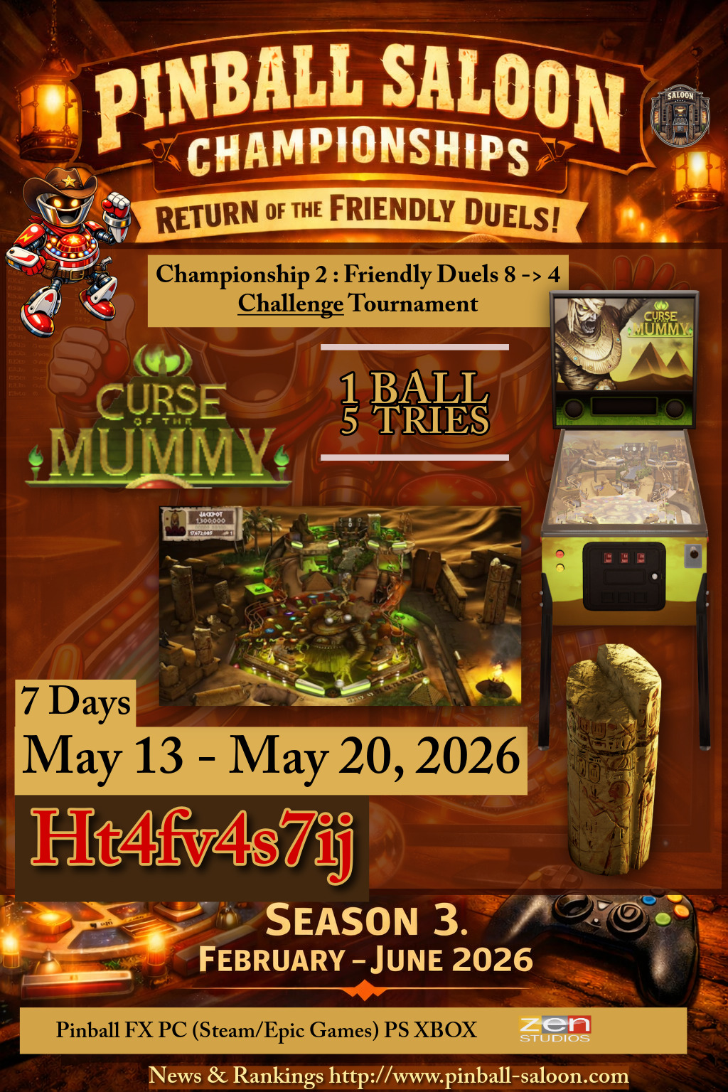 Saison 3 260513 Challenge annonce Mummy