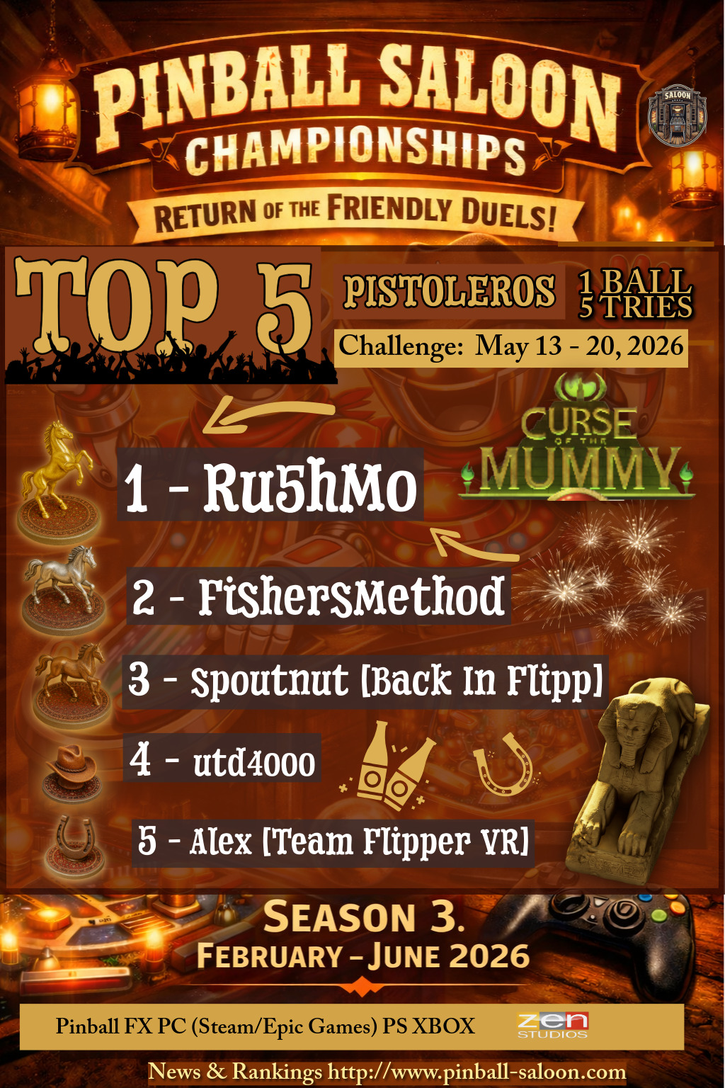 Saison 3 260520 TOP5 Mummy Challenge