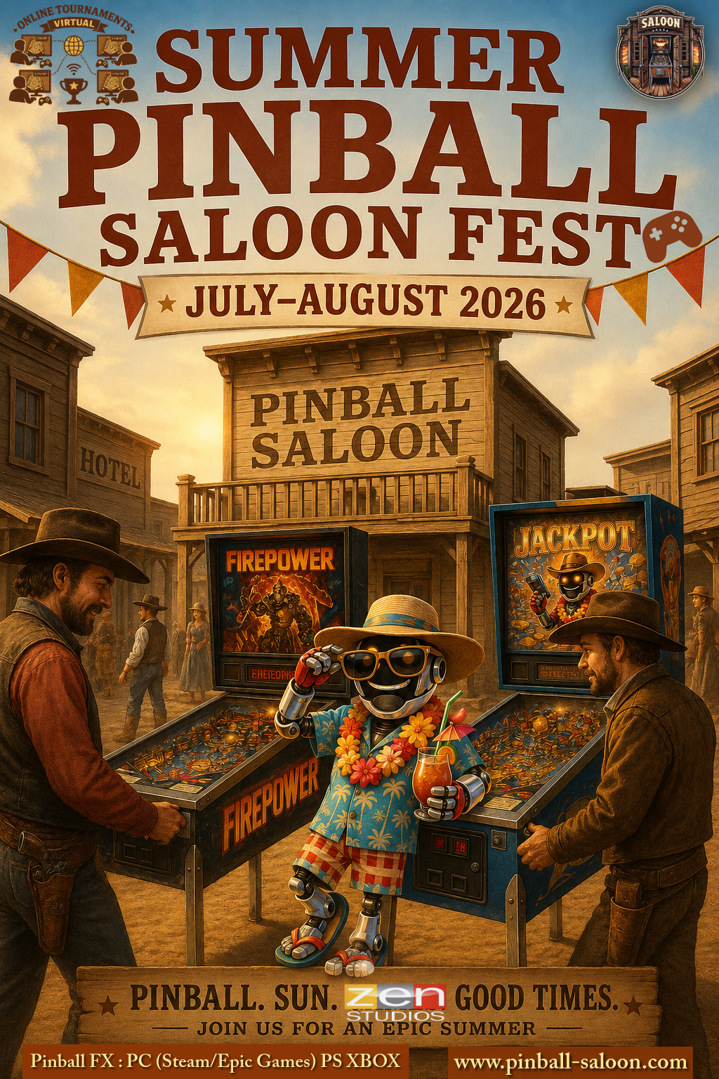 SummerPinballSaloonFest2026 Officiel
