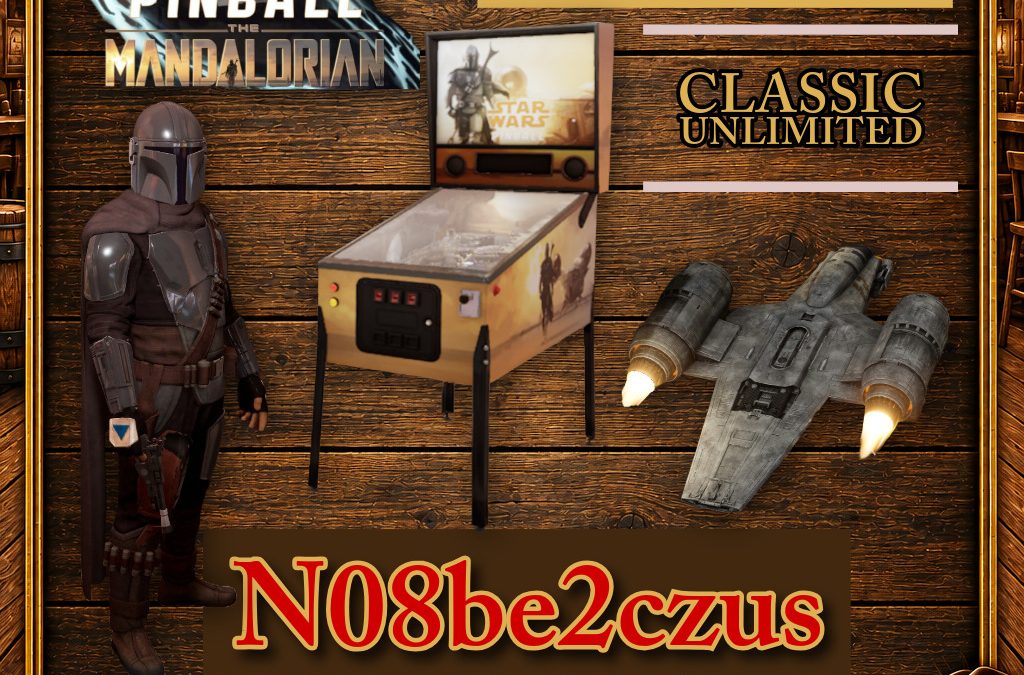 Oct 17 – 27, 2026 The Mandalorian Star Wars Pinball